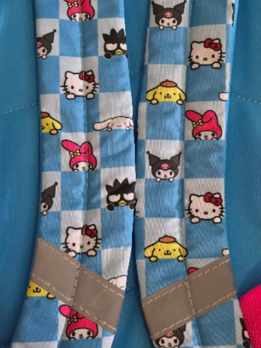 Hello Kitty Friends Sequin Mini Backpack Glitter Sanrio Kids Bag NWT Pom Pom